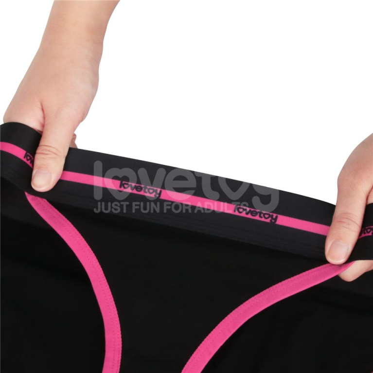 Lovetoy - Slut Vibrating Panties S - Black photo