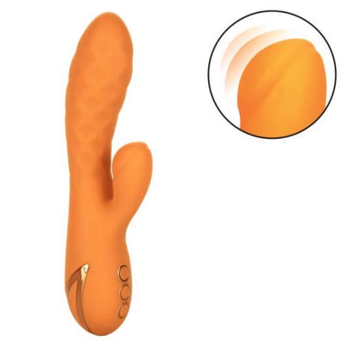 CEN - CalDream 刺激G点阴蒂格纹震动棒 - 橙色 照片