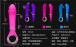 Aphrodisia - 戒指王7种模式G点振动器 - 紫色 照片-8
