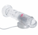 RealRock - 7" LED Vibro Dildo - Clear 照片-8