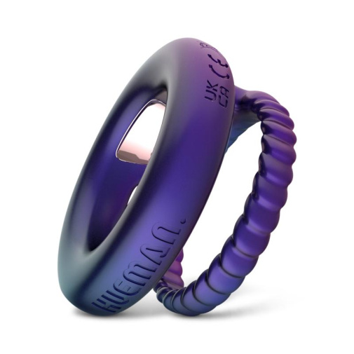Hueman - Jupiter Vibro Cock & Ball Ring - Purple 照片