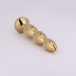 MT - Anal Plug 140x27mm - Golden/Red photo-3