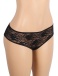 Ohyeah - Lace Crotchless Panty - Black - 2XL 照片-7