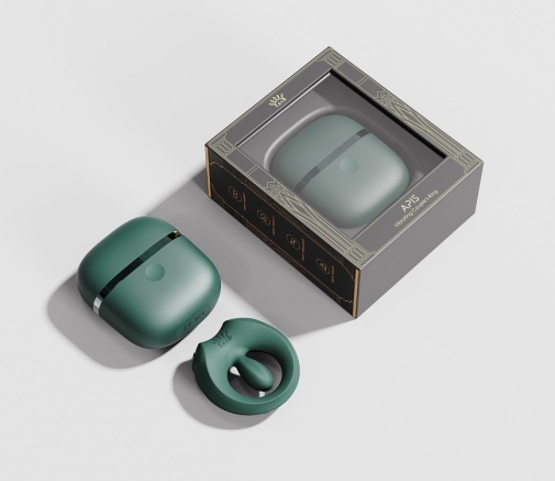 Zalo - Apis APP Couple Ring - Turquoise Green 照片
