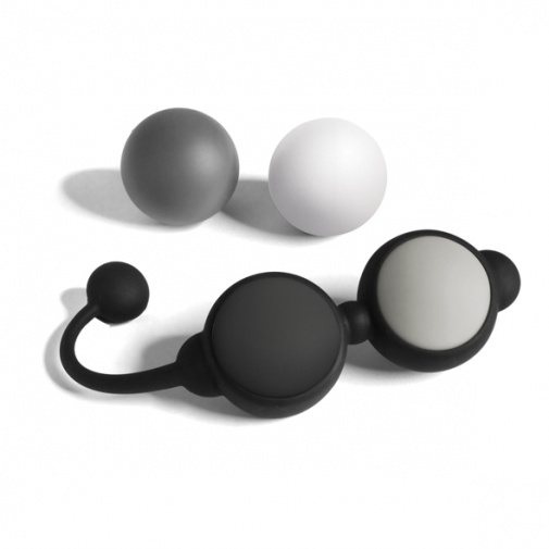 Fifty Shades of Grey - Beyond Aroused Kegel Balls Set - Grey/Black photo