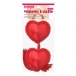 Lovetoy - Heart Tassels Nipple Pasties - Red photo-3