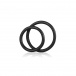 Blueline - Silicone Cock Ring Set - Black photo