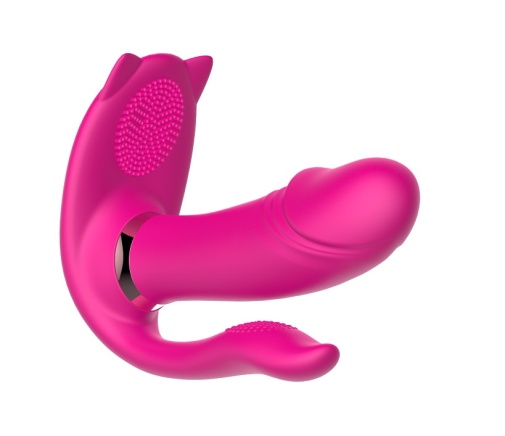 Secwell - Cute Cat Heating Vibrator - Pink 照片