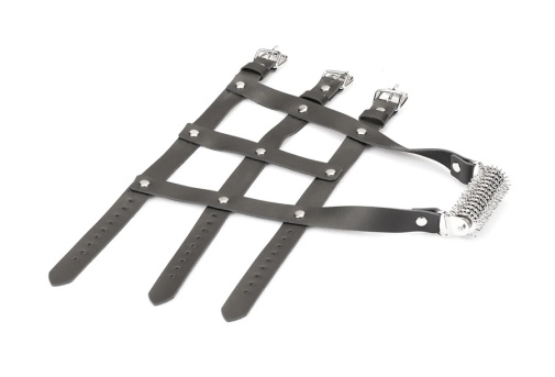 Liebe Seele - High Heel Ankle Harness - Black photo