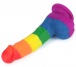 Lovetoy - 8" Prider Dildo - Rainbow photo-6