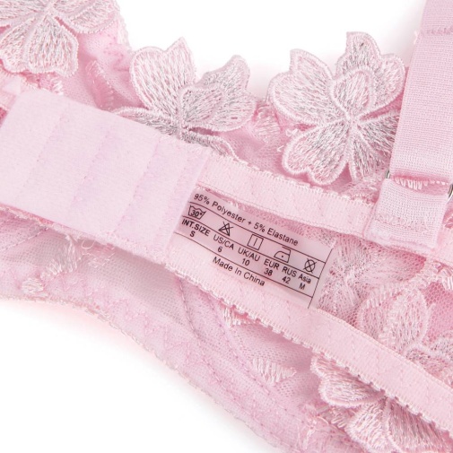 Ohyeah - Floral Bra Set - Pink - M 照片