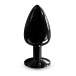 Dorcel - Metal Diamond Anal Plug L - Black photo