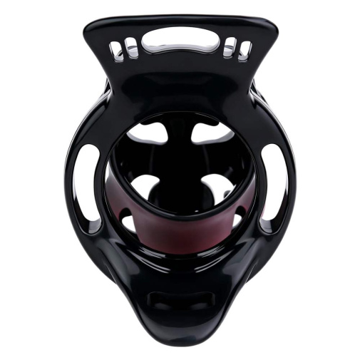 FAAK - Dragon Resin Chastity Cage M - Black photo