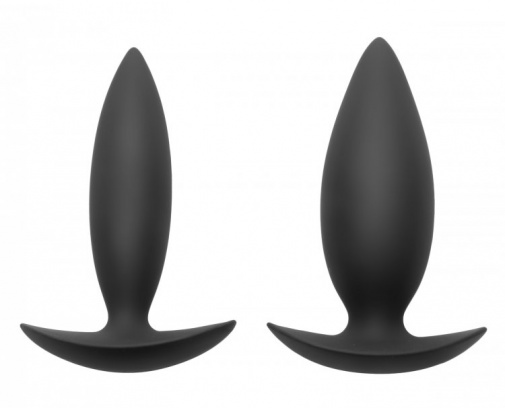 Trinity Vibes - Elevate Silicone Anal Trainer Set - Black photo