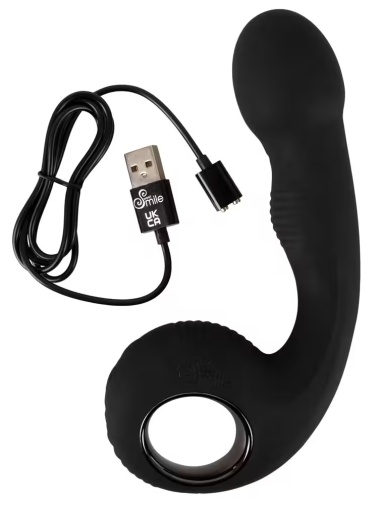 Black Velvets - G & P-Spot Vibrator - Black 照片