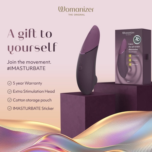 Womanizer - Next 阴蒂吸啜器 - 暗紫色 照片