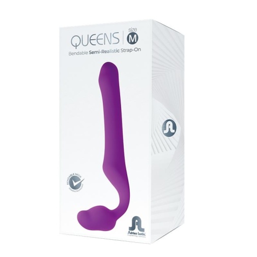 Adrien Lastic - Queen  无绑带穿戴式阳具 - 紫色 照片