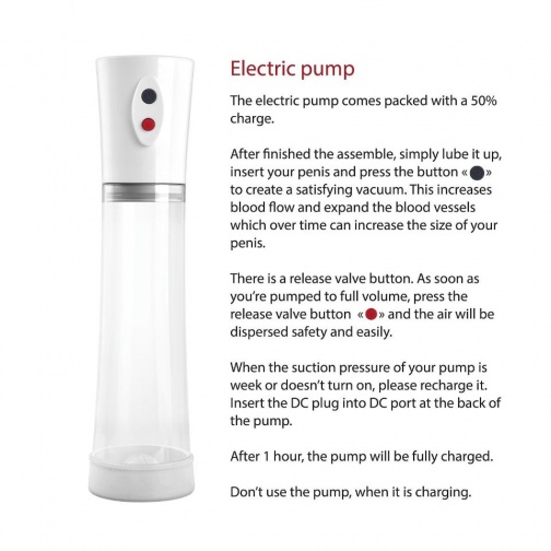Magic Love - Electric Pump - Penis Pump photo