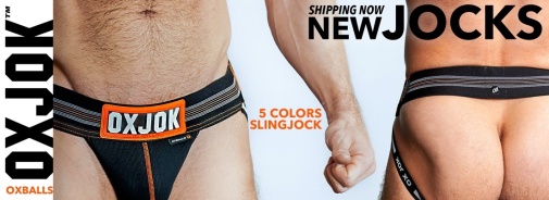 Oxjok - Slingjock w Ring - Black Iron - XL photo