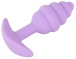 Cuties - Grooved Mini Butt Plug - Purple photo-5