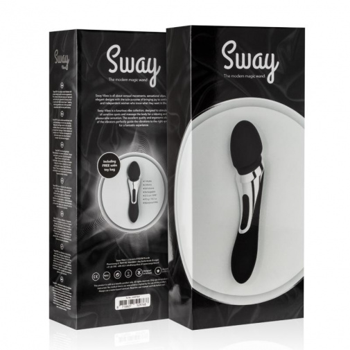 Sway - Wand Vibrator - Black photo