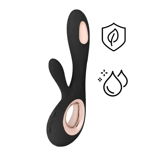 Lelo - Soraya Wave Rabbit Vibrator - Black photo