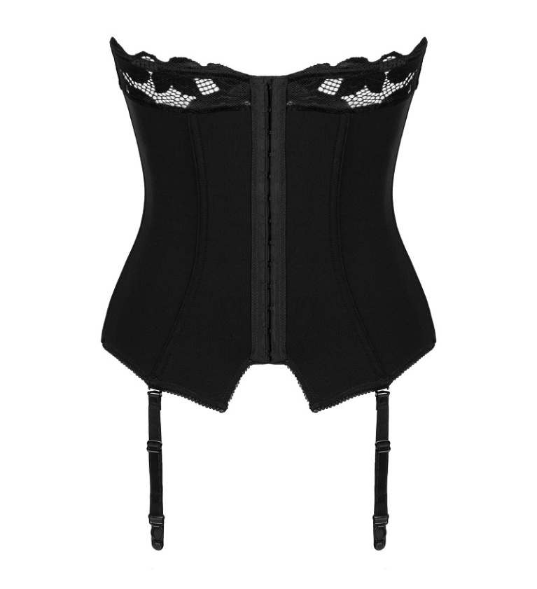 Obsessive - Editya Corset - Black - XS/S photo