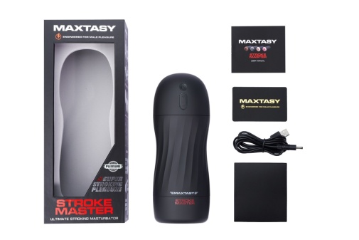 Maxtasy - Stroke Master Standard Masturbator - Clear photo