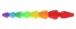 ToyJoy - Heart Beads - Rainbow photo-3