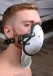 Master Series - Musk Athletic Cup Muzzle with Removable Straps - White photo-6