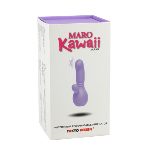 Tokyo Design - Maro Kawaii 5 兔子震動器 - 紫色 照片