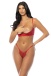 Oh La La Cheri - Kara Open Cup Set - Red - S/M photo-3