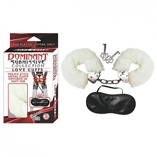 Nasstoys - Dominant Submissive Collection Love Cuff - White photo