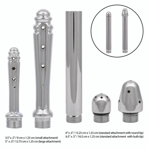 CEN - Pro Water Works Enema System - Silver 照片