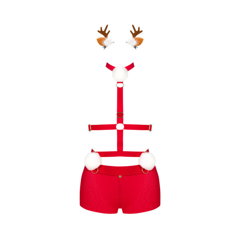 Obsessive - Ms Reindy Set - Red - XS/S photo