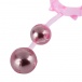Aphrodisia  Ball Bange阴茎环与2球 -粉红 照片-5