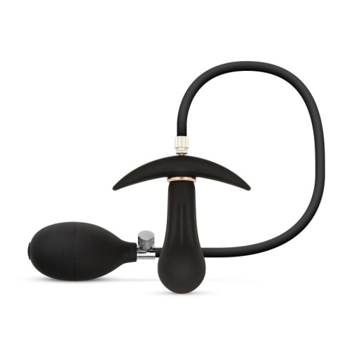 Easytoys - Inflatable Anal Plug - Black photo
