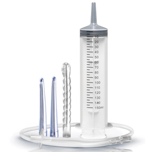 CleanStream - Enema Syringe w Attachments photo