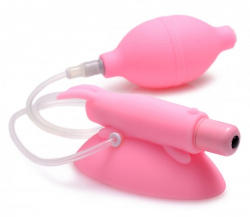 Size Matters - Vibrating Pussy Cup Silicone - Pink photo