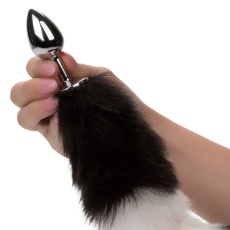 CEN - Running Wild Fox Tail Plug - Black/White 照片