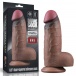 Lovetoy - 9.5" XXL Dual Layered Cock - Brown photo-10