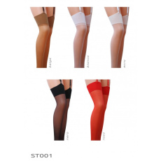Passion - ST001 Stockings - White - 1/2 照片