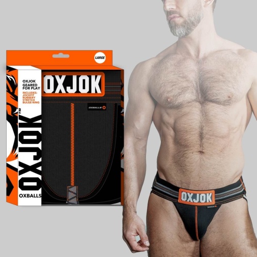 Oxjok - Slingjock w Ring - Black Iron - XL photo