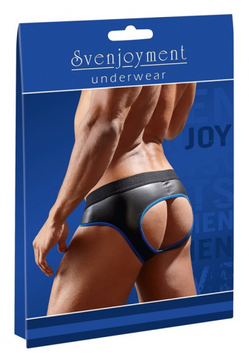 Svenjoyment - Men's Jock - Black/Blue - M photo