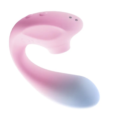 Erocome - Apus Curve Sucking Vibrator - Pink photo