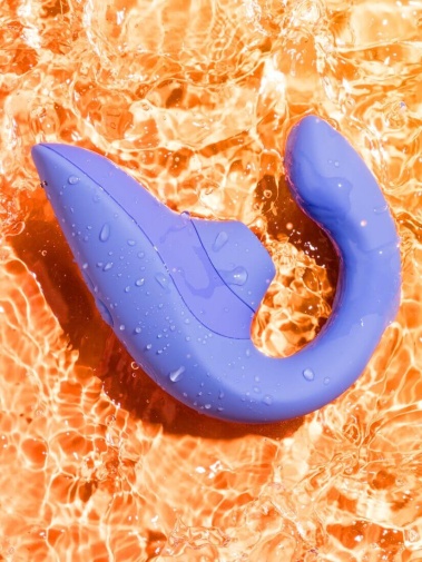 Womanizer - Blend Air Rabbit Vibrator - Blue photo