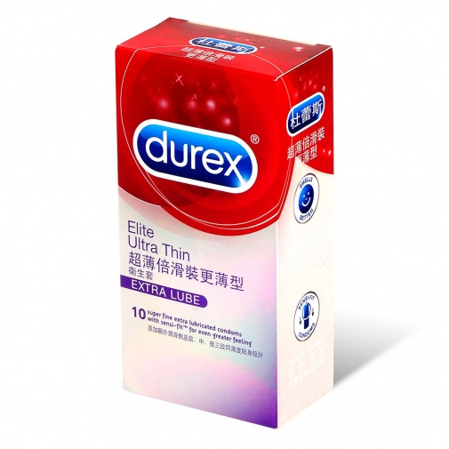 Durex - Elite Ultra Thin 10's Pack photo