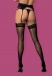 Obsessive - Arisha Stockings - Black - L/XL photo-4