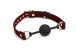 Liebe Seele - Metallic Shade Ball Gag - Burgundy photo-3