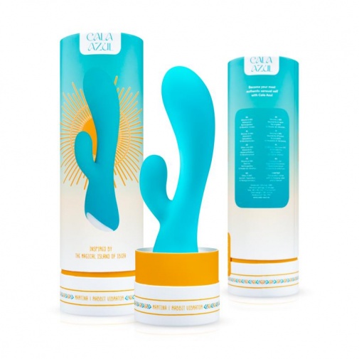 Cala Azul - Martina Rabbit Vibrator - Blue photo